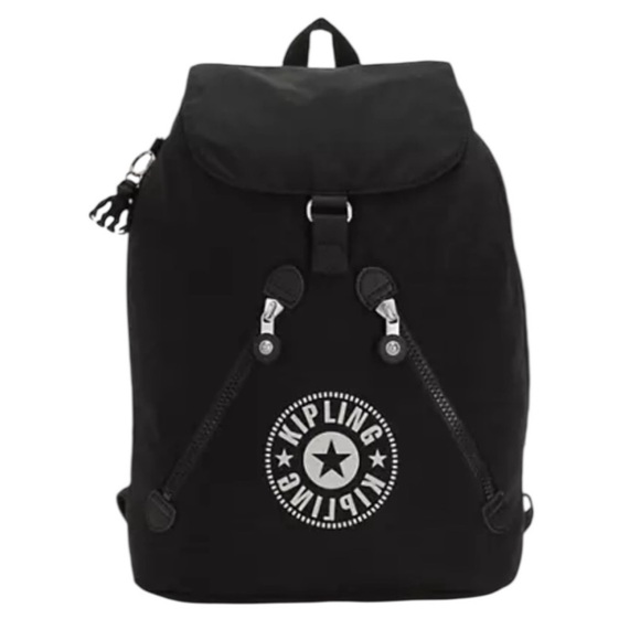 NWT KIPLING Navy Fundamental Backpack - Size Medium - SOLD OUT ONLINE - Picture 3 of 12